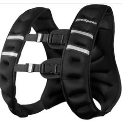AceSpear Weighted Vest for Men Women  14 Lbs Body Weight Vest with Reflective Stripe for Running Walking Jogging Fitne