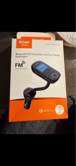 Roav by Anker SmartCharge F3 Bluetooth FM Transmitter