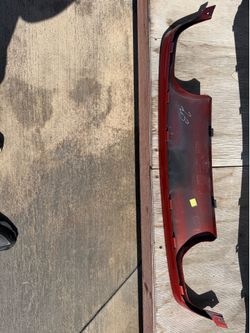 OEM 2015 BMW M3 F80 Rear Bumper Lower Diffuser Valance Red Painted Genuine BMW