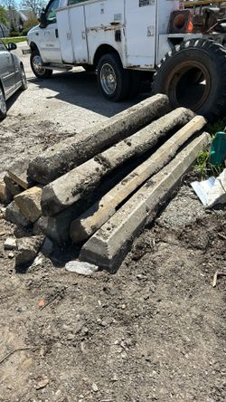 Cement Parking Blocks