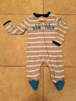 Little brother newborn onesie