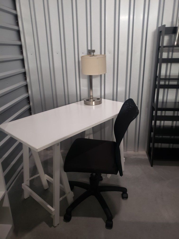 Desk And Office Chair 