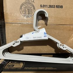 Hangers, 10 Pack, Grey
