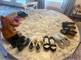 Golden Goose, Tory Burch, Adidas, Nike, Vans. Etc