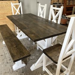 6ft Table Dining Table Set