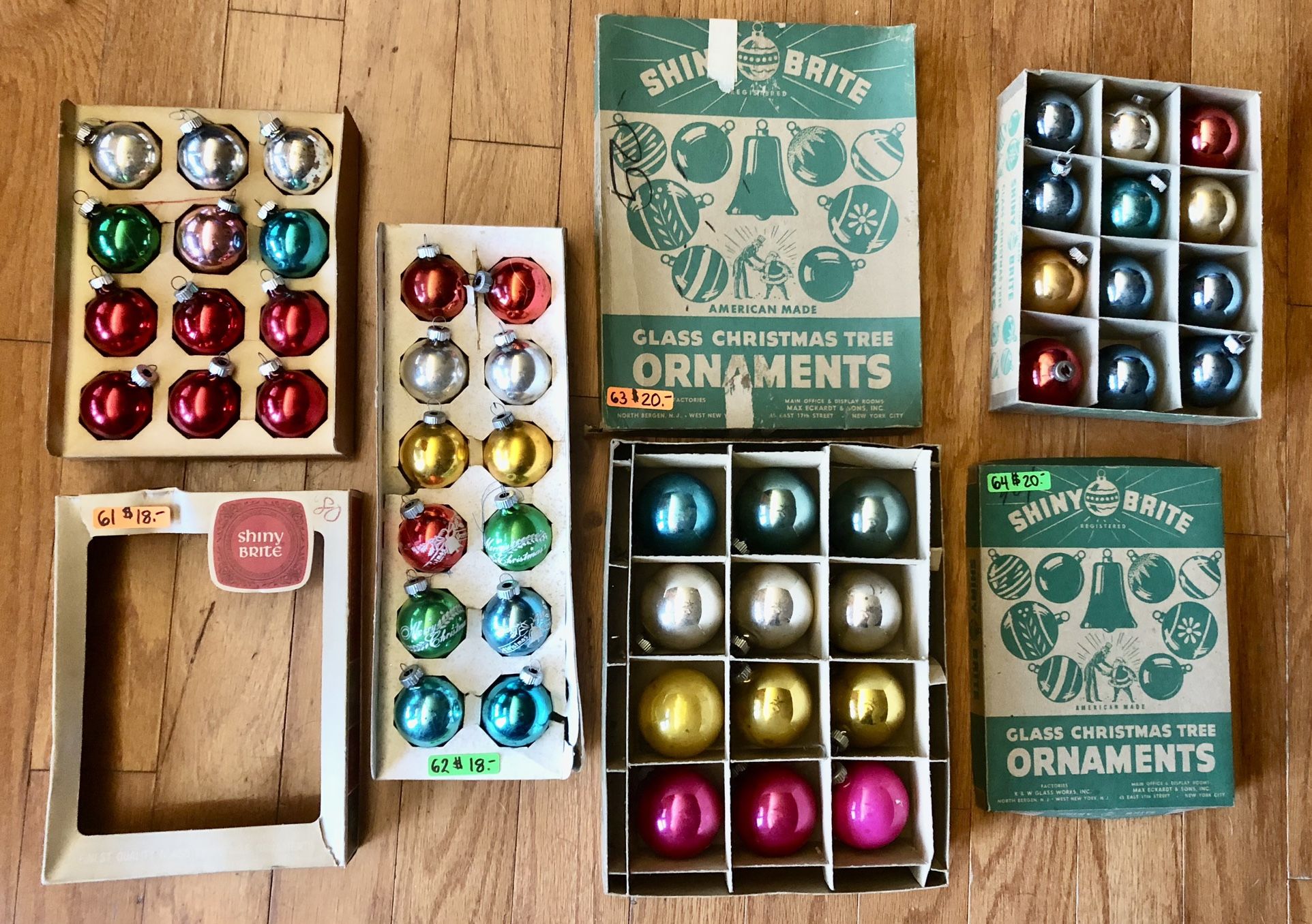 Over 100 Boxes of Great Vintage Glass Ornaments FOR SALE Crestwood 63126 Shop Local