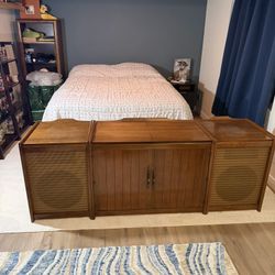 Mid Century Stereo Console