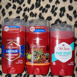 3🔥Old Spice All 3 For $15 Firm On Price