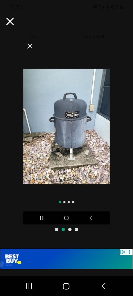 smoker Kingsford