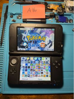 Nintendo Silver 3DS XL - Custom Setup - 64GB