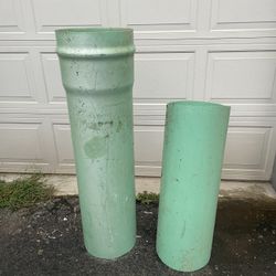 Sewer Plastic Pipe Green 