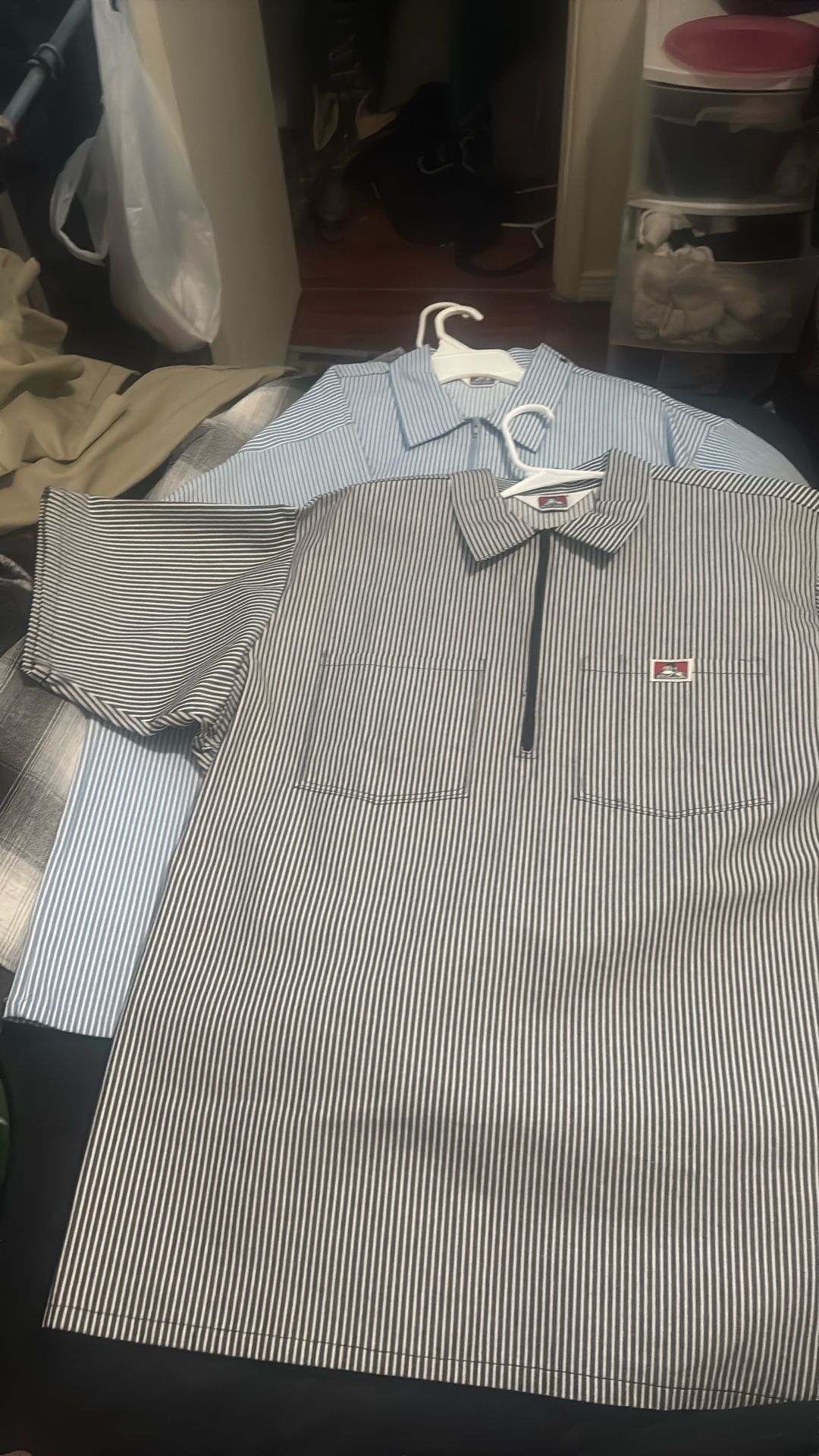 ben davis and fb county button up