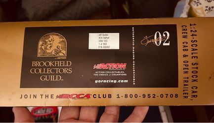 Jeff Gordon #24 DuPont 1:24 Scale Stock Car Set