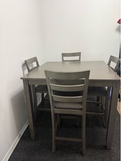 Table and chairs
