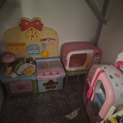 Kids Toys (Cooking And Gabby Dollhouse)