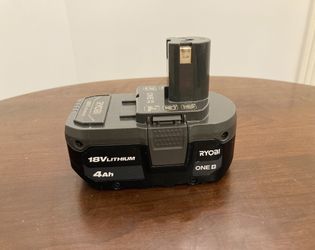 Ryobi 18V 4Ah ONE+ Battery, Fully Working. DISCOUNTED PRICE FOR TODAY
