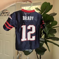Toddler Football Jersey | Brady 2T