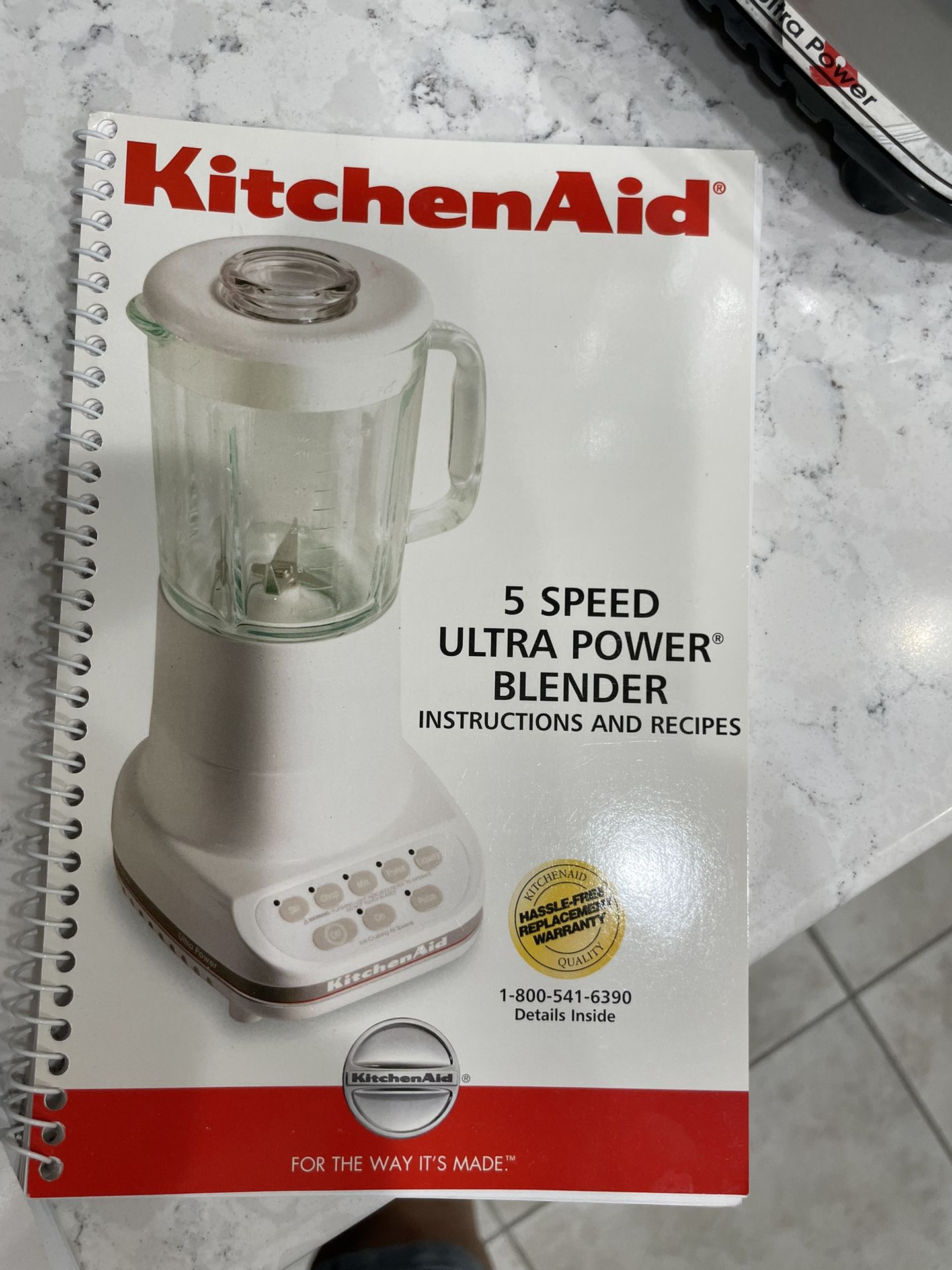 Kitchen Aid 5 Speed Ultra Power Blender by Kitchenaid