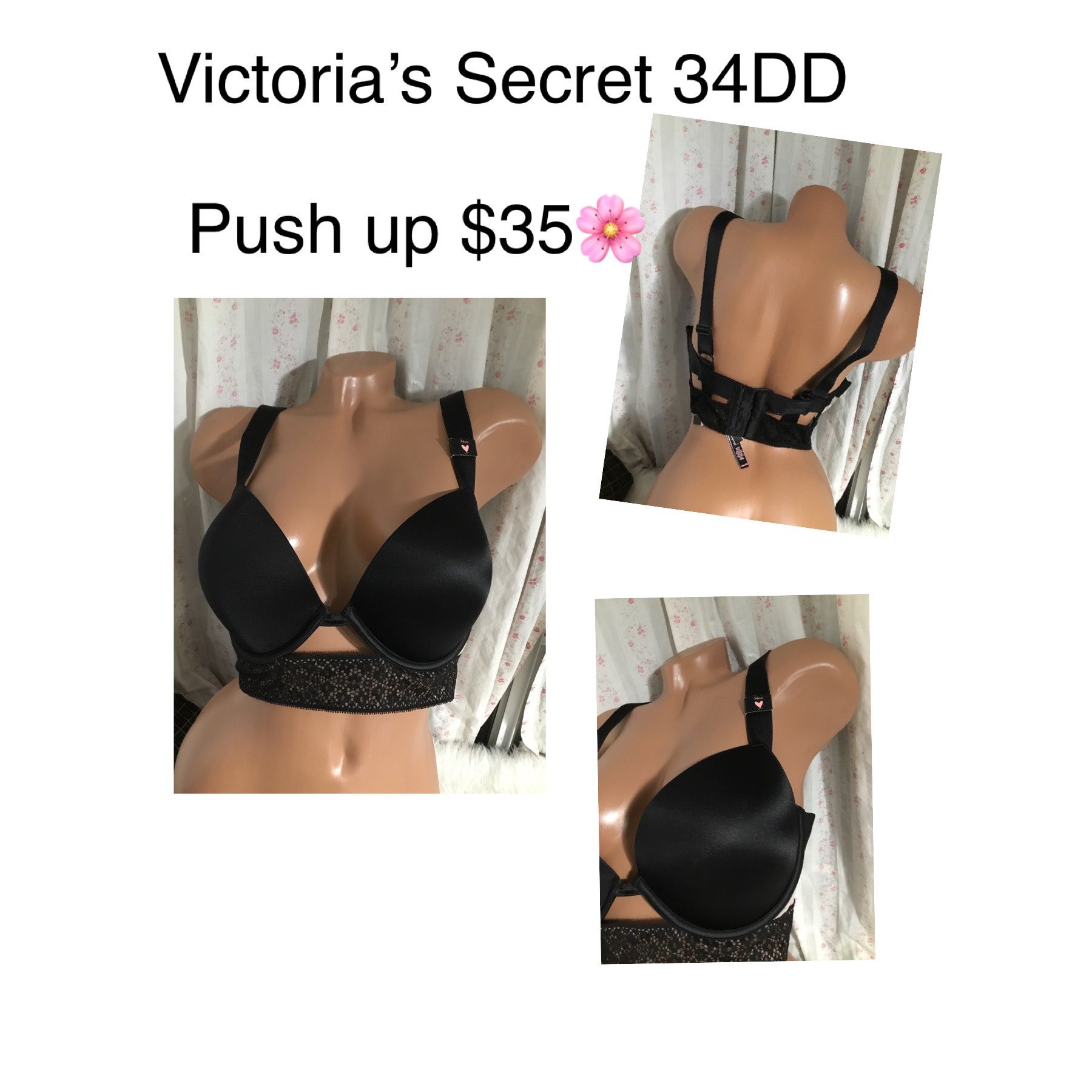 New Bra Victoria Secret Size 34dd Push Up firm Price No Offers for