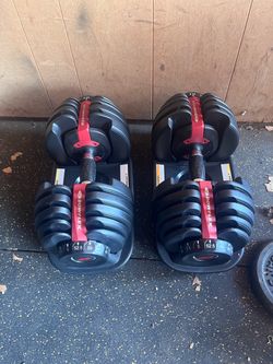 Bowflex Dumbbell weights