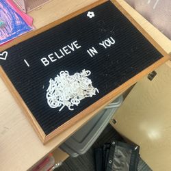 Letters Board