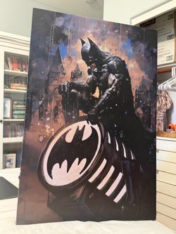 Batman Wall Art Print on Board