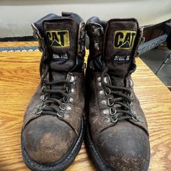 Caterpillar Steel Toe Boots