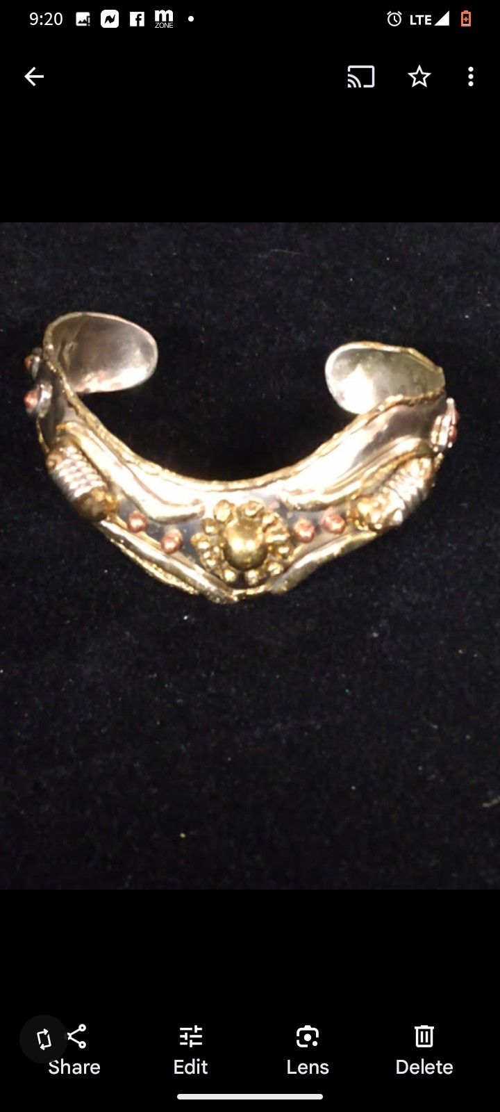 MEXICAN SILVER BRACELET 