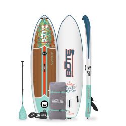 New in box BOTE 10′ FT 4″ Wulf Aero Inflatable Stand Up Paddle Board 