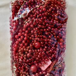Red Bead Strands