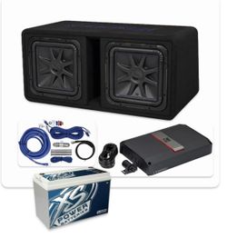 NEW POWERFUL BASS PACKAGE KICKER L7s 12” INSTALLED