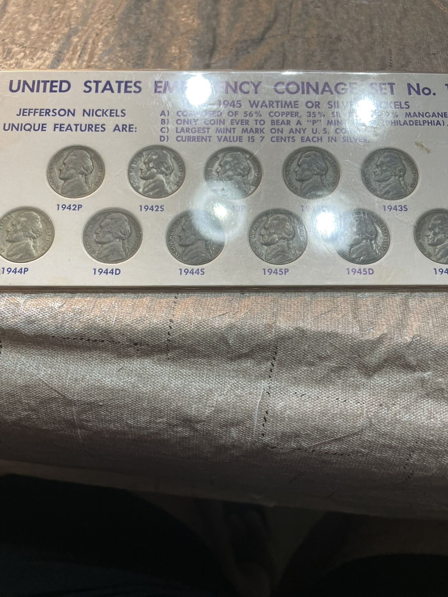 United  States Emergency Coinage