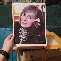Anne Rice Authentic Signed Bookplates And Photo