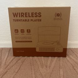 Wireless Turntable Player