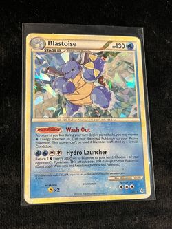 Damaged Blastoise poor condition