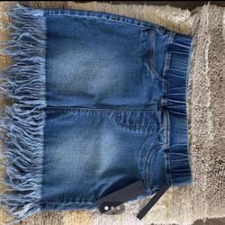 Jean Skirt 