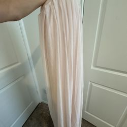 Light pink love table skirt