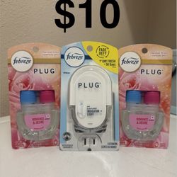 Febreze Plug In & Refills Bundle 