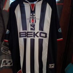 Besiktas 2001/2002 Puma Away Football Jersey S/S Soccer Shirt Size Mens XL 