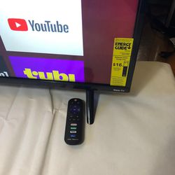 Roku TV 55”inch Control Included 