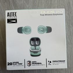 Altec Lansing Nanobud 2.0 Wireless In Ear Earbuds with Charging Case