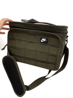New Nike Olive Tactical insulated lunch Bag cooler with Front MOLLE Panel