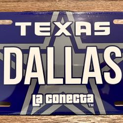 Dallas Texas License Plate NEW