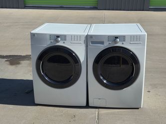 Washer and dryer electric