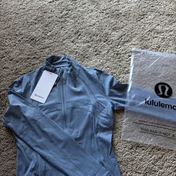 blue lululemon jacket