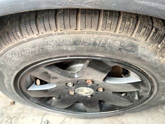 16 Inch BMW Set Of Four Tires And Wheels Ready To Go Tires Are In Good Shape Winter Or Summer Tires