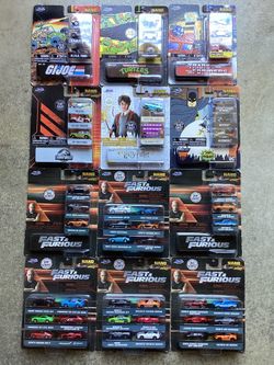 New SealedJada Nano Hollywood Rides Characters Mini Cars (VALENCIA) $10 Each One