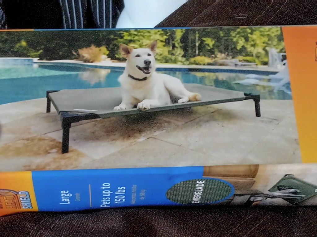 Brand New Raised Dog Bed Size large
