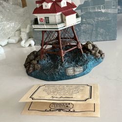 Harbour Lights Thomas Point Shoal Lighthouse Maryland • Limited Edition • COA + Box 