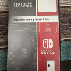 Pokémon Pearl Nintendo Switch